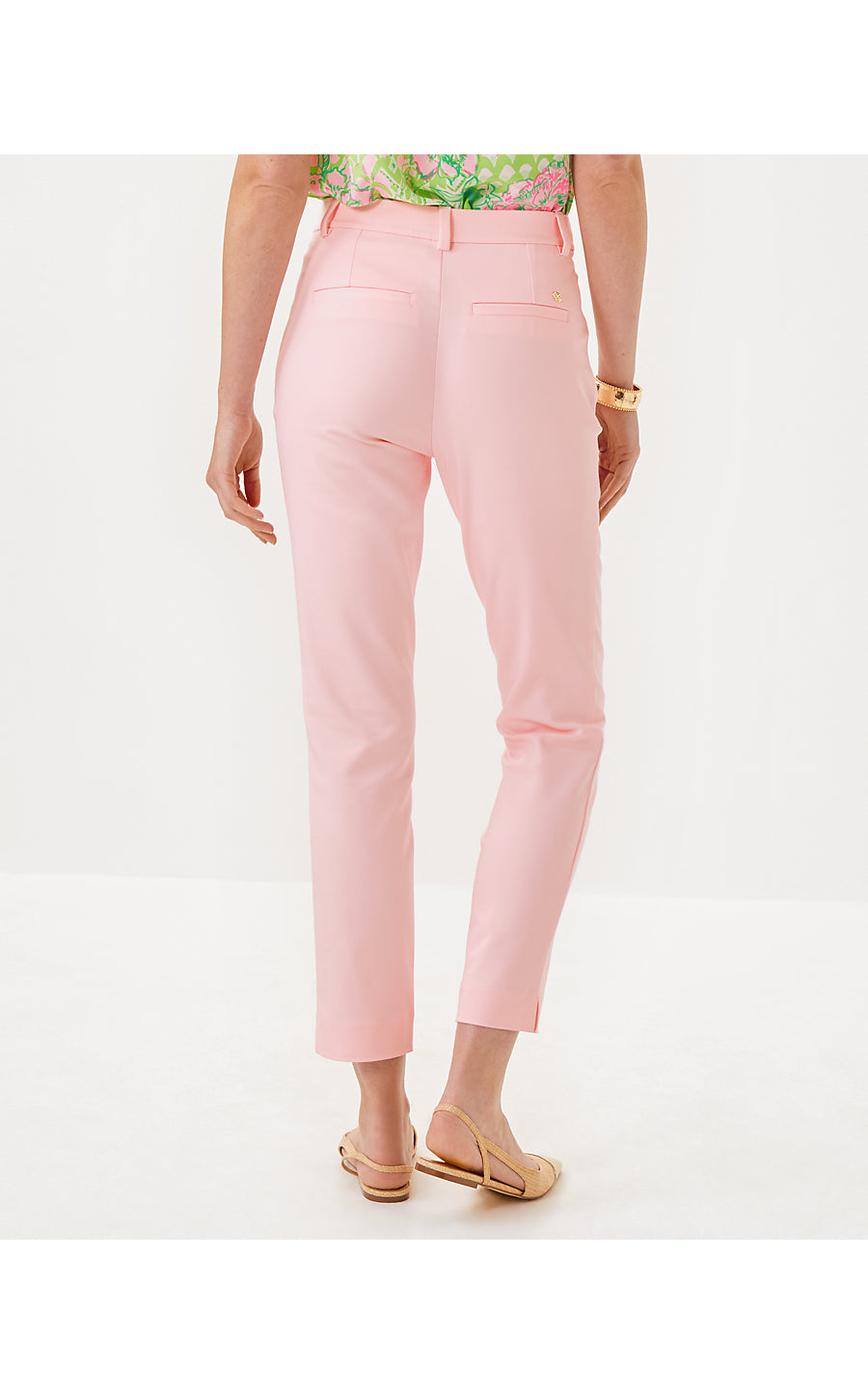 ANA HIGH RISE PANT | PINK MUSE