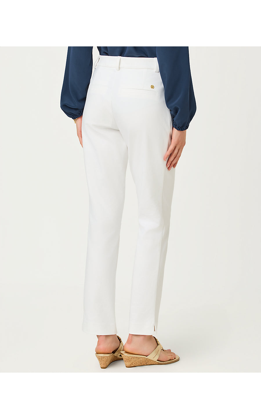 ANA HIGH RISE PANT | RESORT WHITE