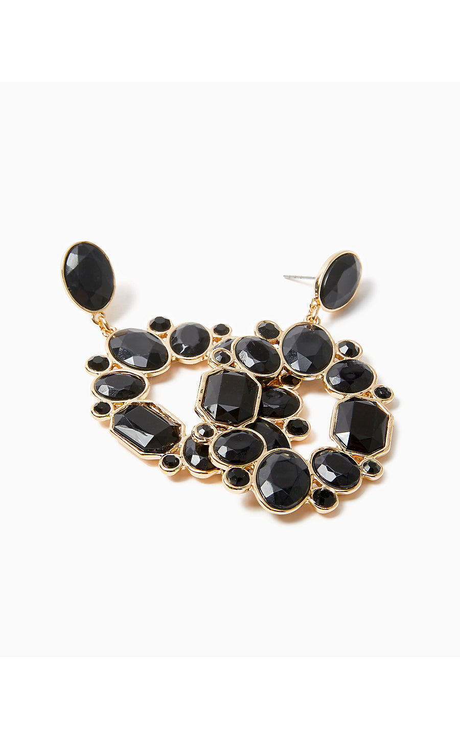 SECRET SOIREE EARRINGS | NOIR