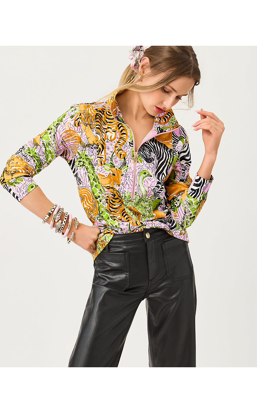 ELENI UPF 50+ PULLOVER | MULTI LILLY ZOO