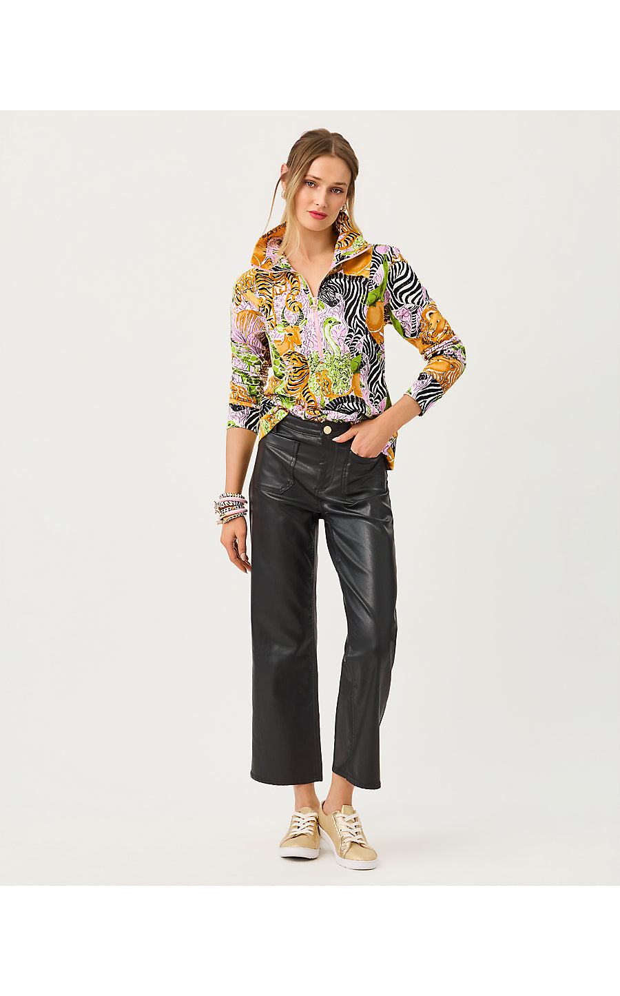 ELENI UPF 50+ PULLOVER | MULTI LILLY ZOO