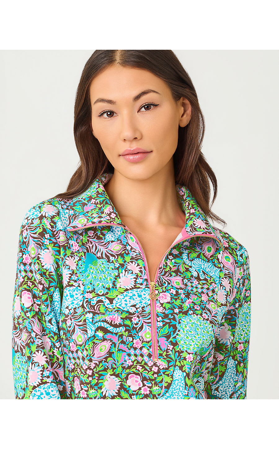 ELENI UPF 50+ PULLOVER | MULTI ROYAL ZOO