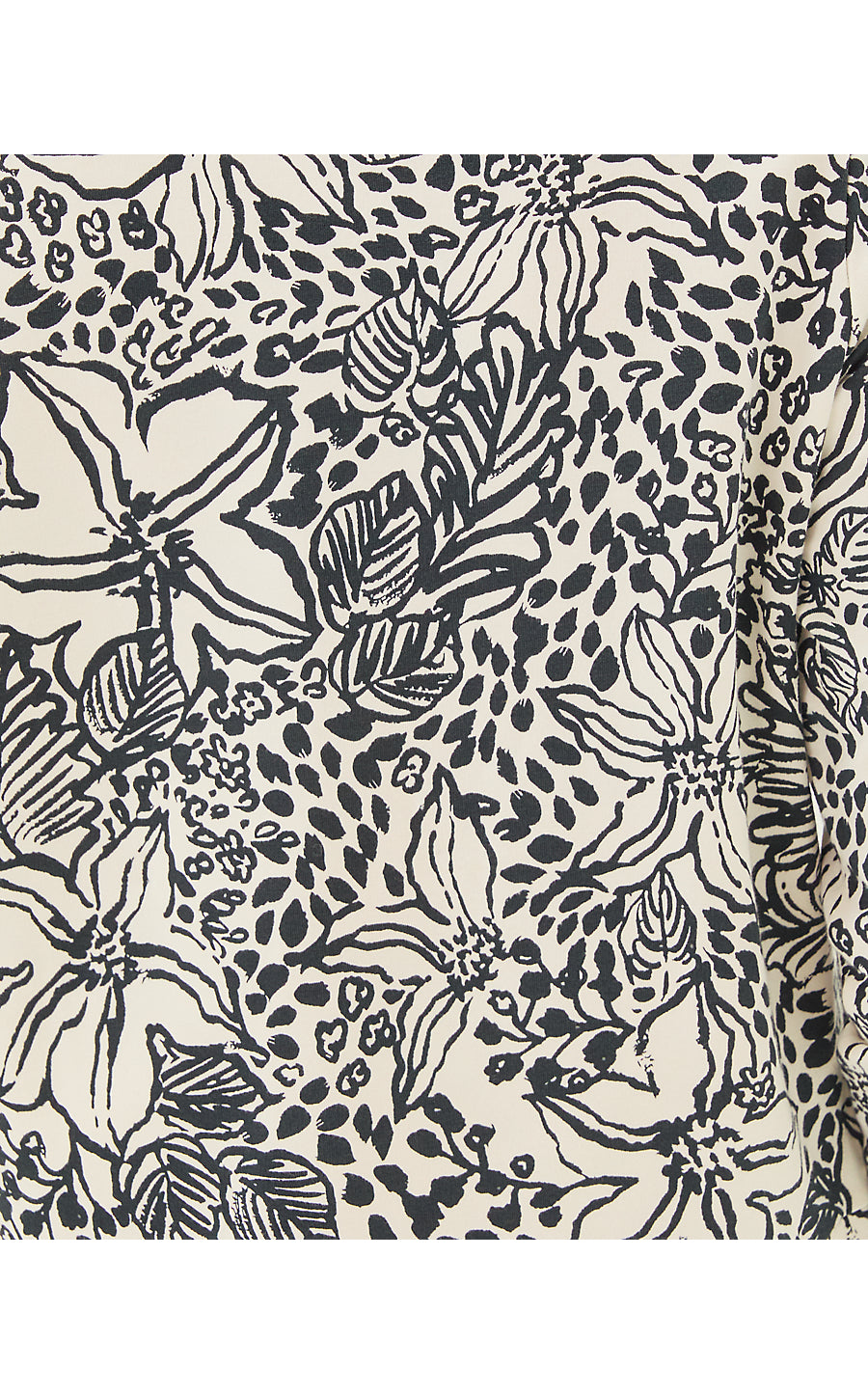 ELENI UPF 50+ PULLOVER | ONYX LOTS TO SPOT