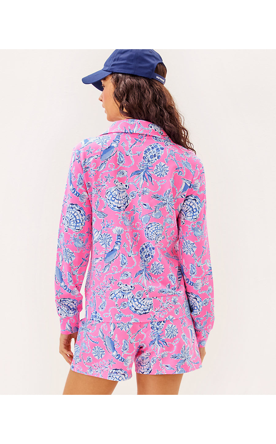ELENI UPF 50+ PULLOVER | ROUSSEAU PINK BAREFOOT BEACHCOMBERS