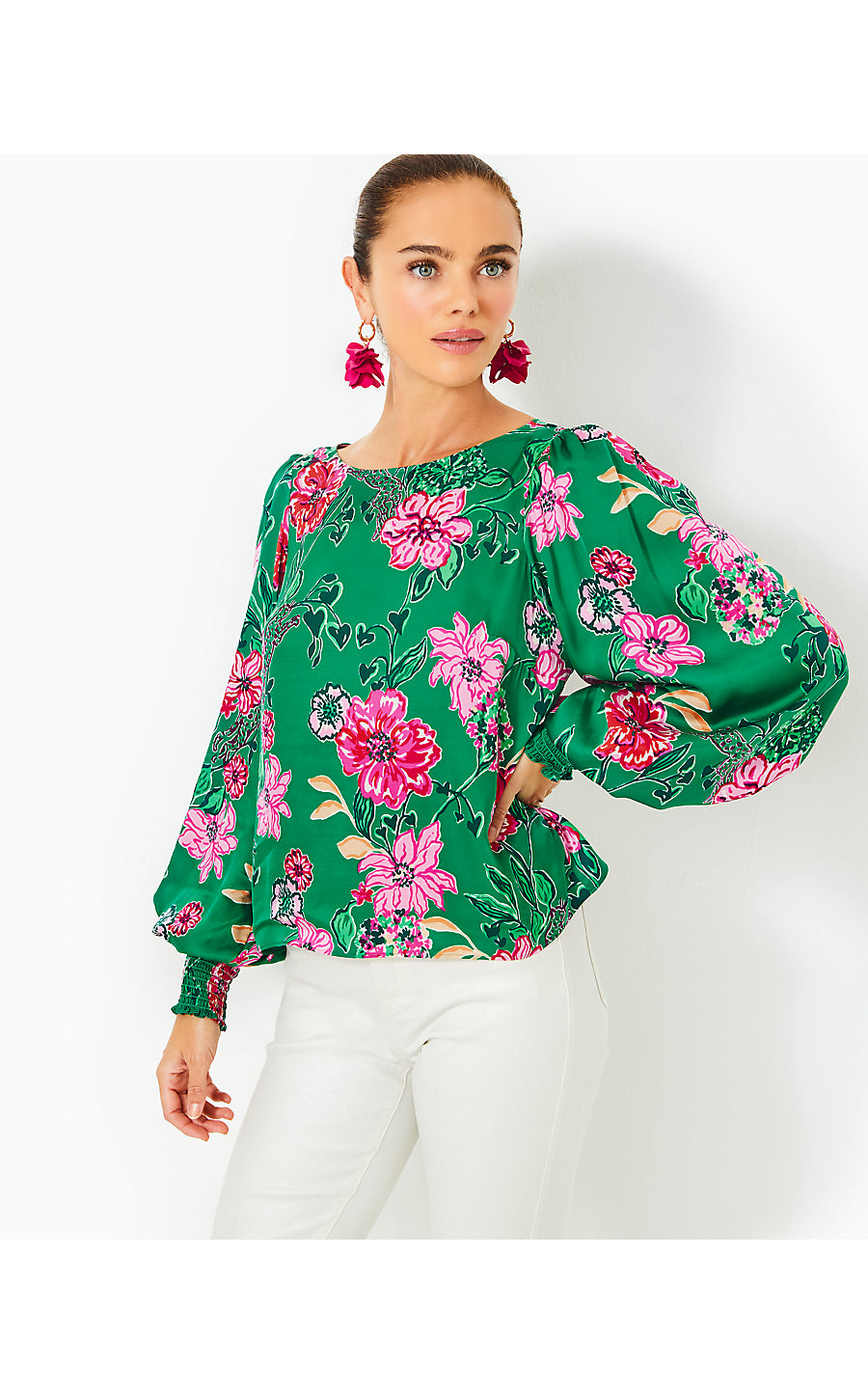 ALFREDA LONG SLEEVE TOP | MULTI SAFARI SANCTUARY