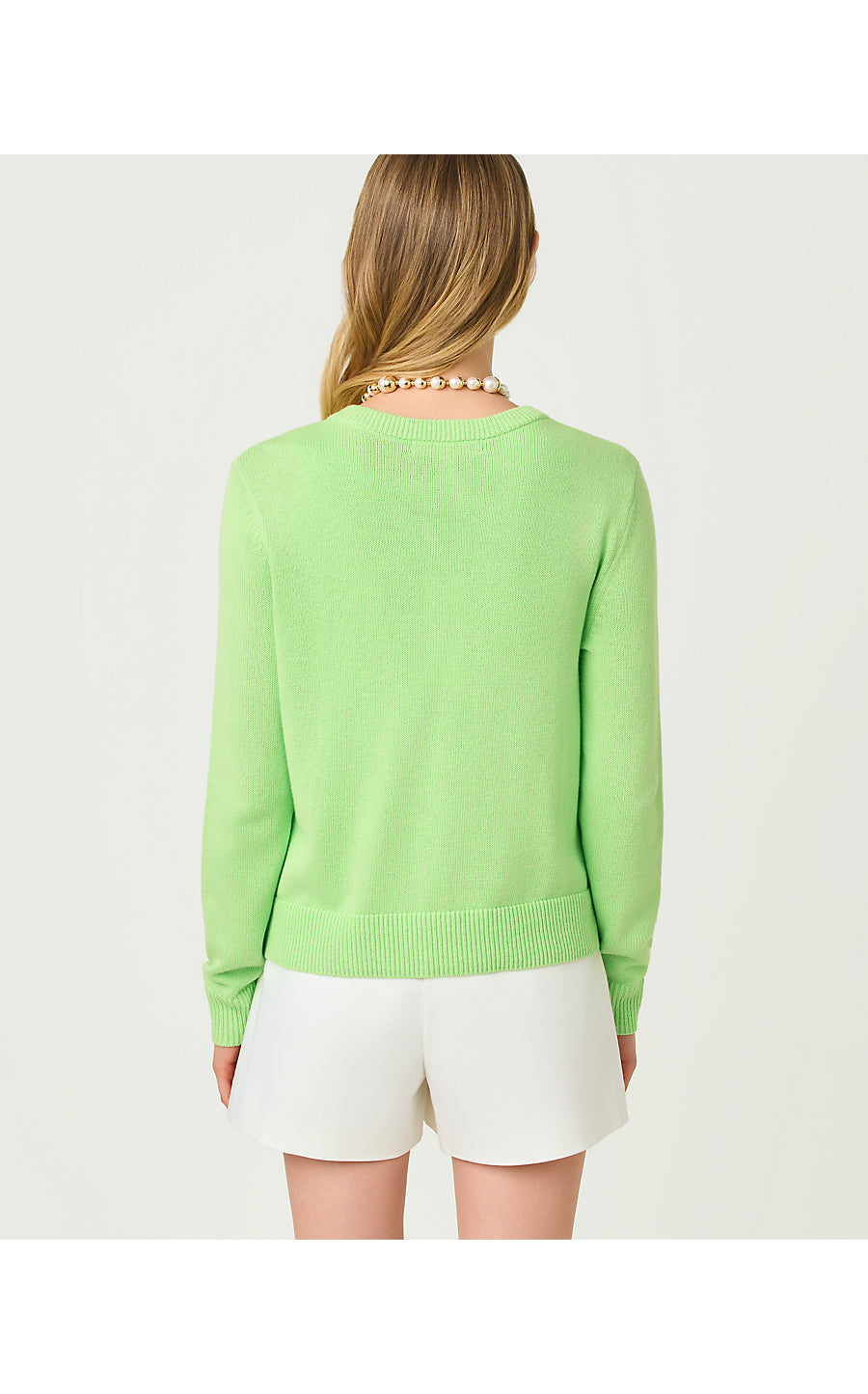 AMALIA CARDIGAN | PISTACHIO MACARON