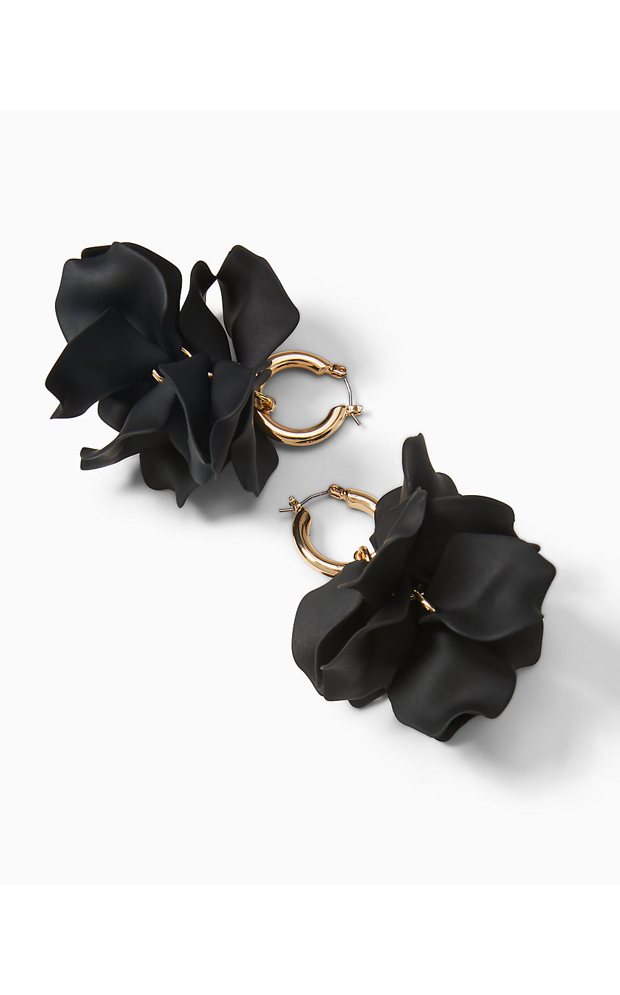 FINE VINE EARRINGS | NOIR