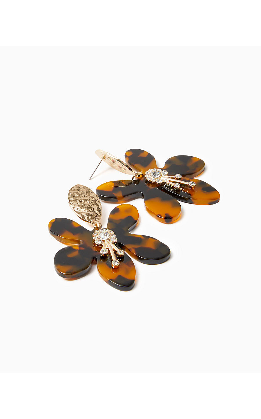 In a Flutter Earring | Brown Tortoise