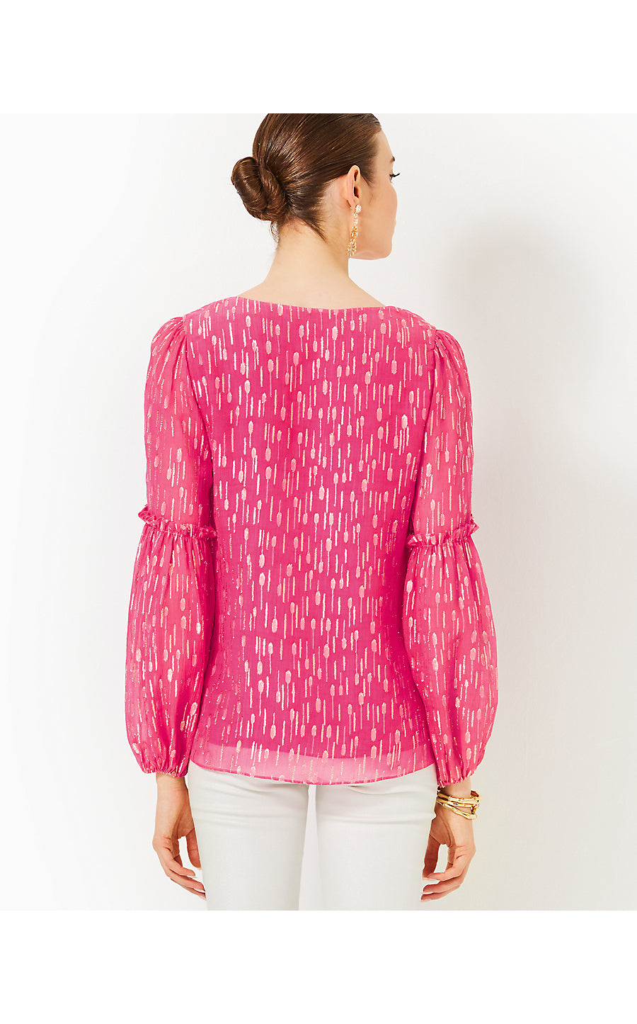 CLEME LONG SLEEVE TOP | PASSION FRUIT PINK MYSTICAL