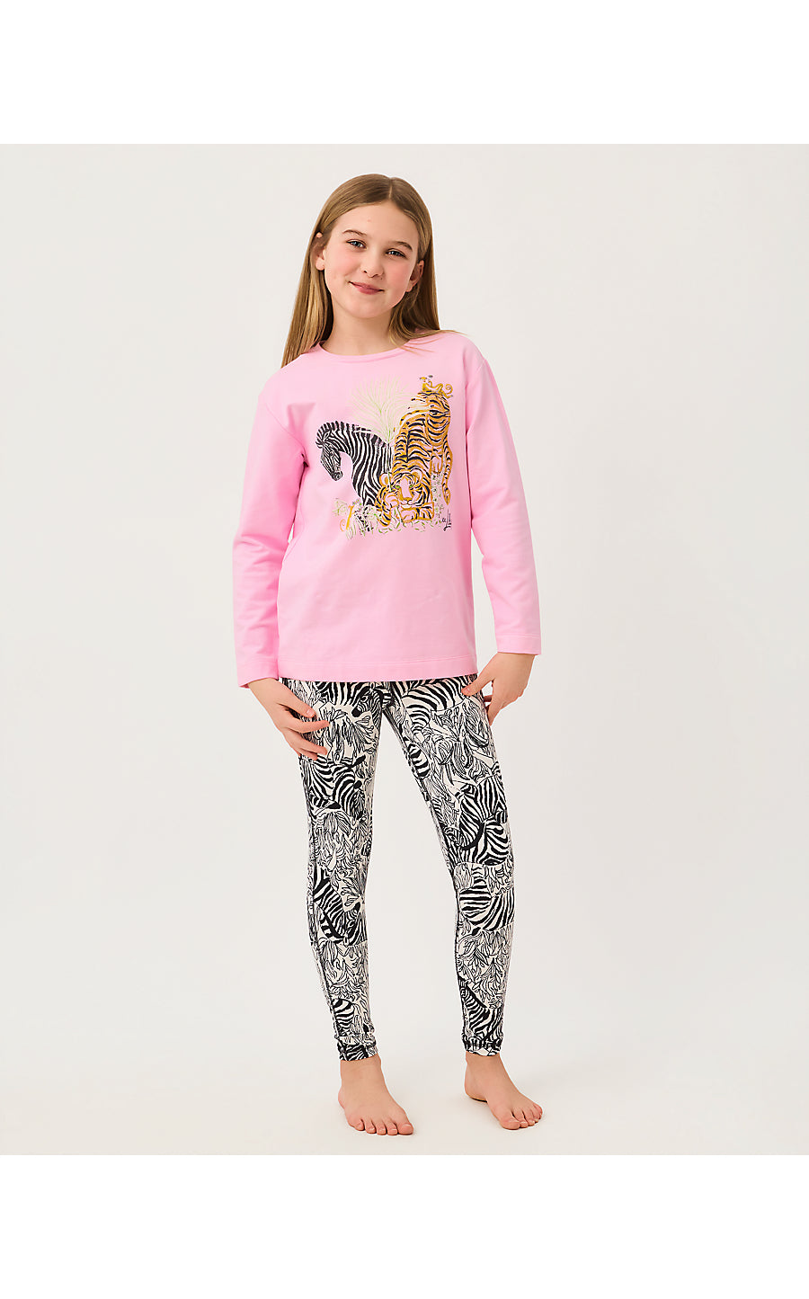 MINI BALLAD SWEATSHIRT | MULTI LILLYS ZOO CHILDRENS GRAPHIC