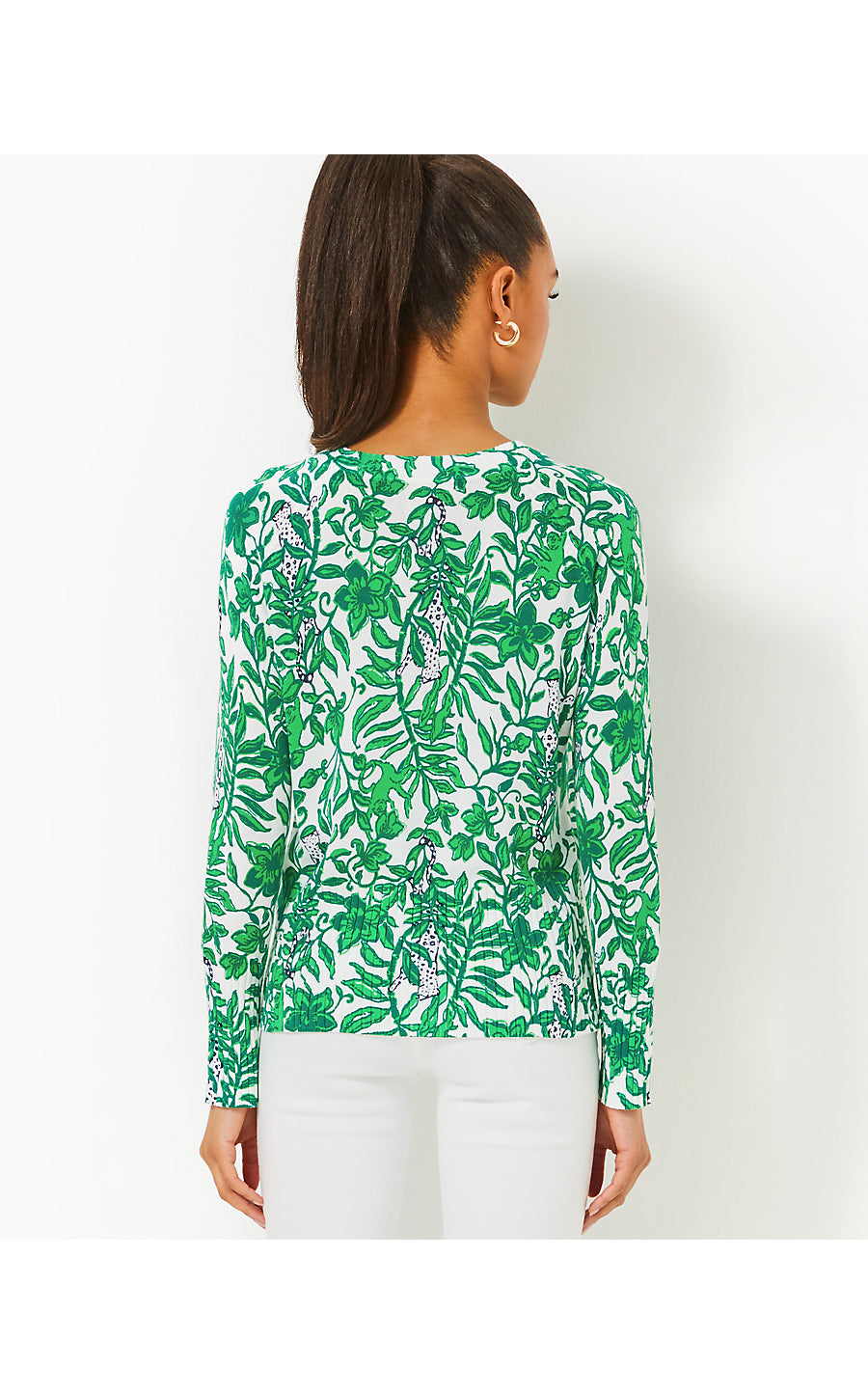 SALIMA SWEATER | FIDDLE LEAF GREEN