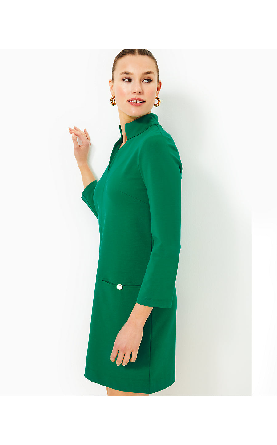 ROSIE DRESS | FIDDLE LEAF GREEN