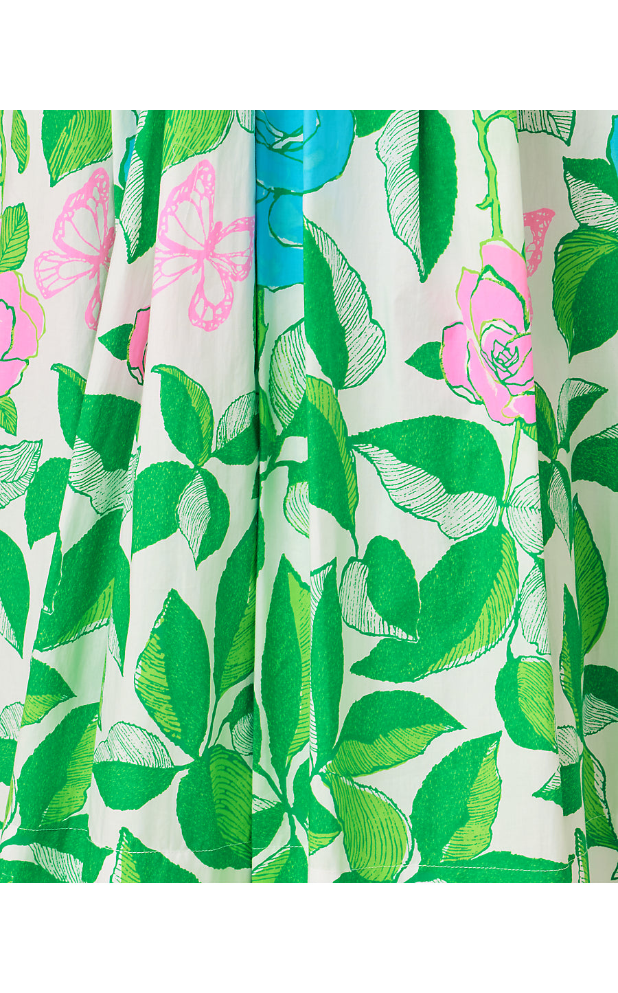 KENNI MIDI DRESS | MULTI ROSE BUD ENGINEERED