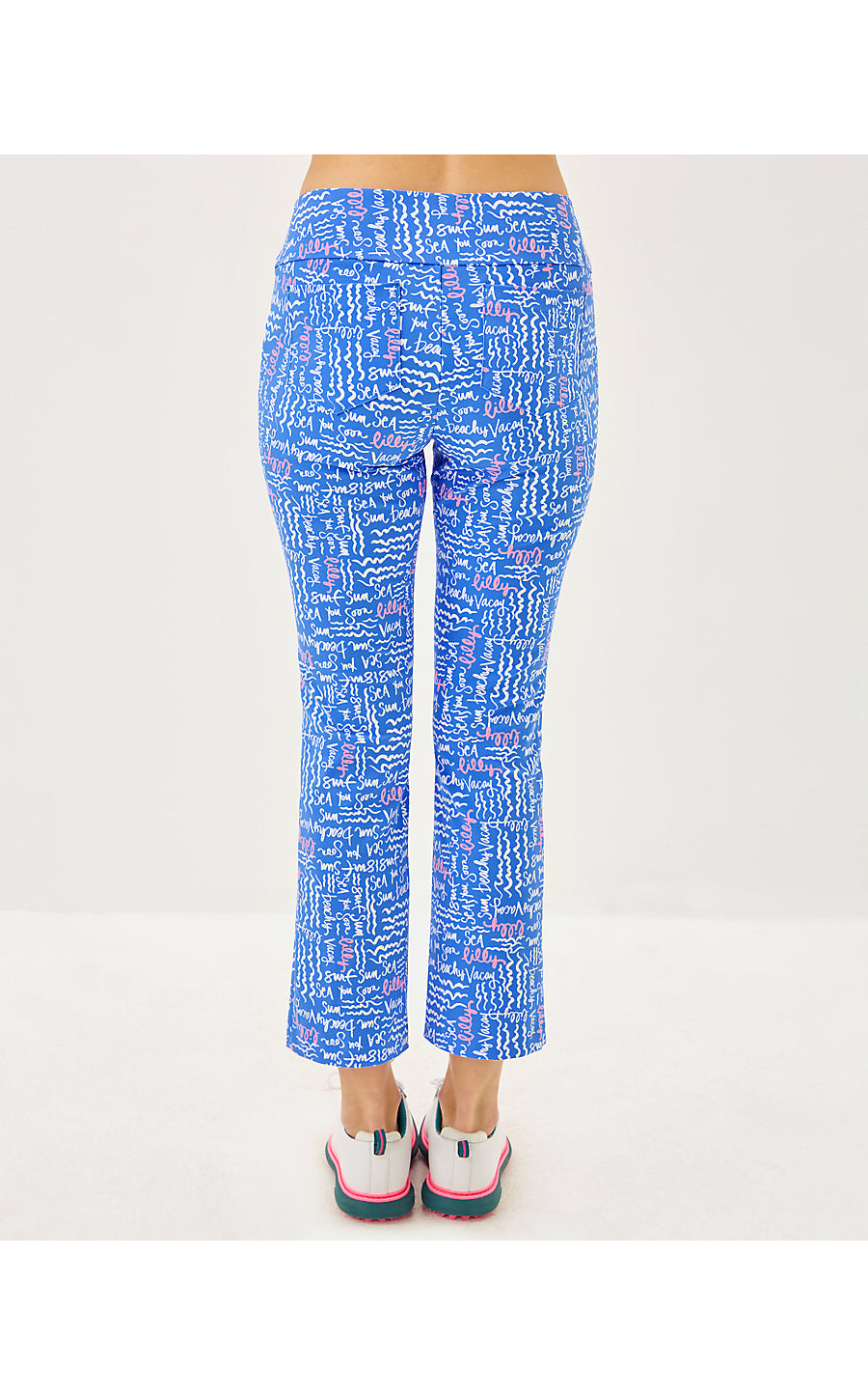 CORSO KICK FLARE PANT UPF | SUNWASHED BLUE SEACRETS GOLF