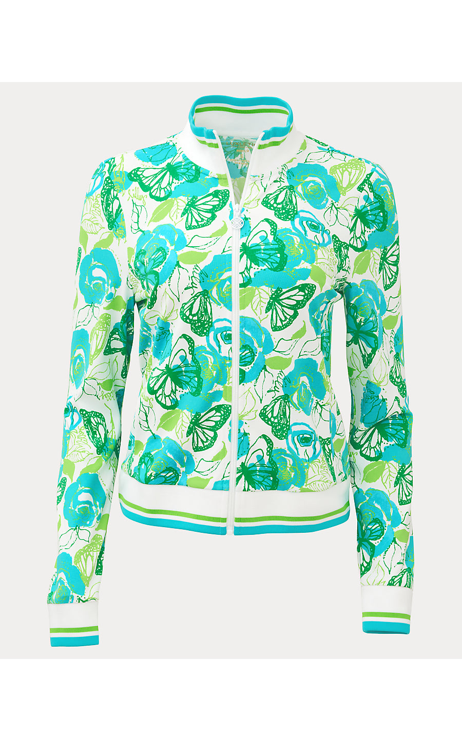 REGATE JACKET UPF 50+ | RESORT WHITE MONARCH ROSE