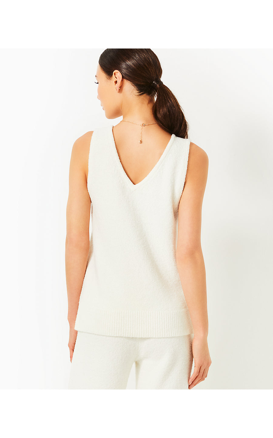 ARIAL SWEATER TANK | COCONUT