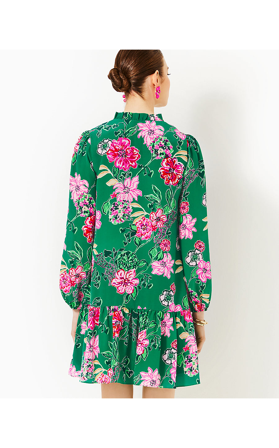 EVALINE SILK DRESS | MULTI SAFARI SANCTUARY