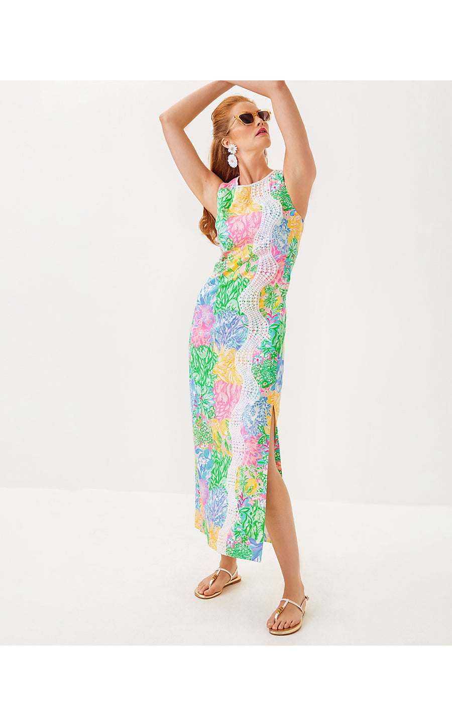 SARABETH STRETCH MAXI SHI | MULTI BRIGHT DELIGHT PATCH