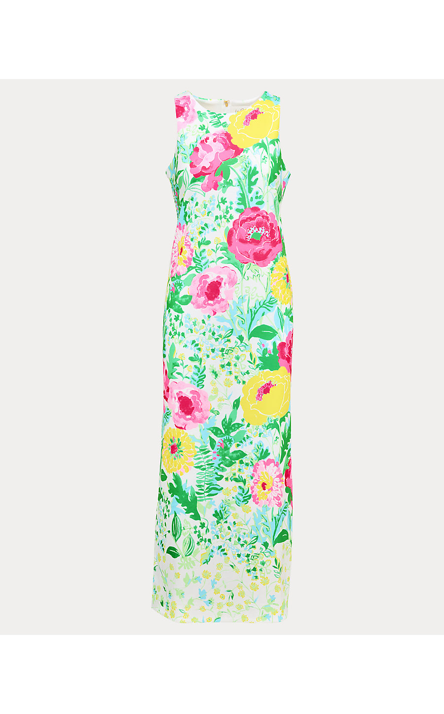 MELODIE MAXI DRESS | MULTI POPPY PARTY ENGINEERED KNIT MAXI