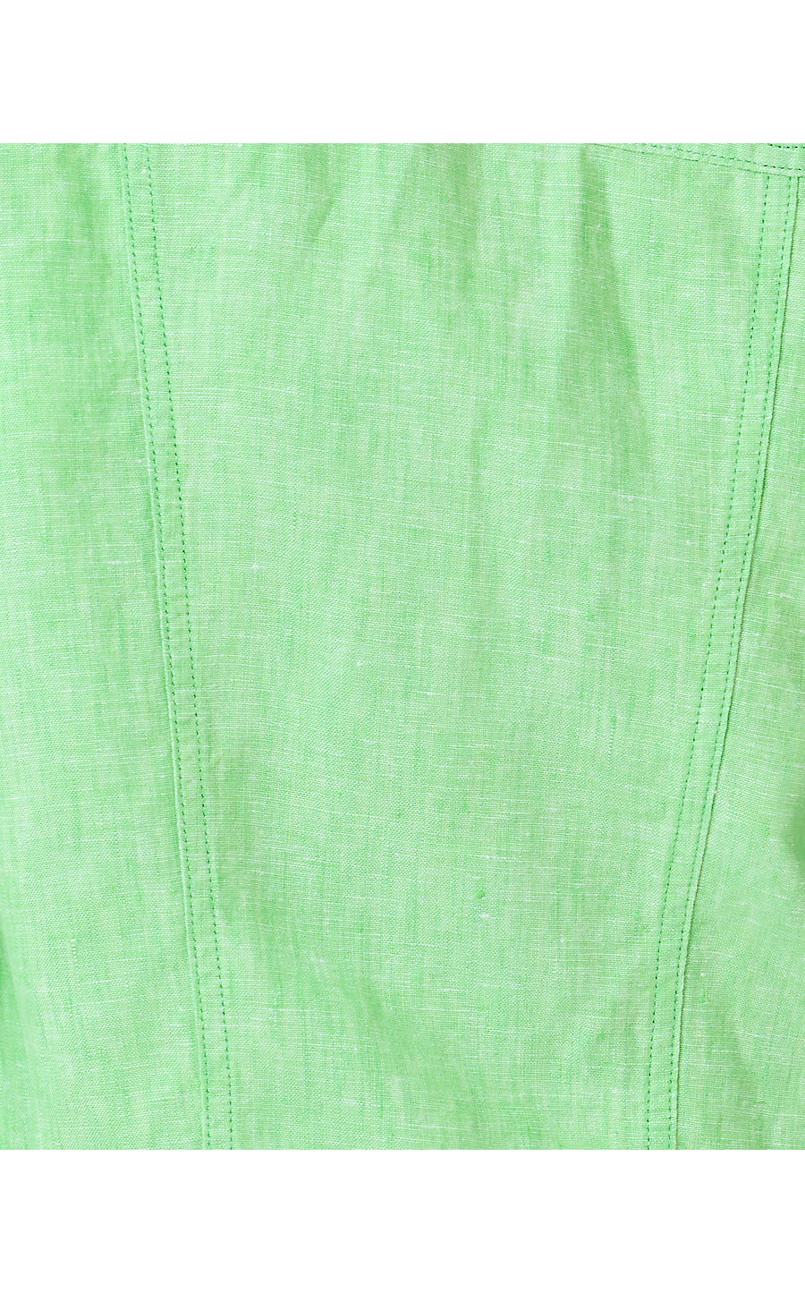 SEASPRAY LINEN JACKET | JACKFRUIT GREEN X RESORT WHITE