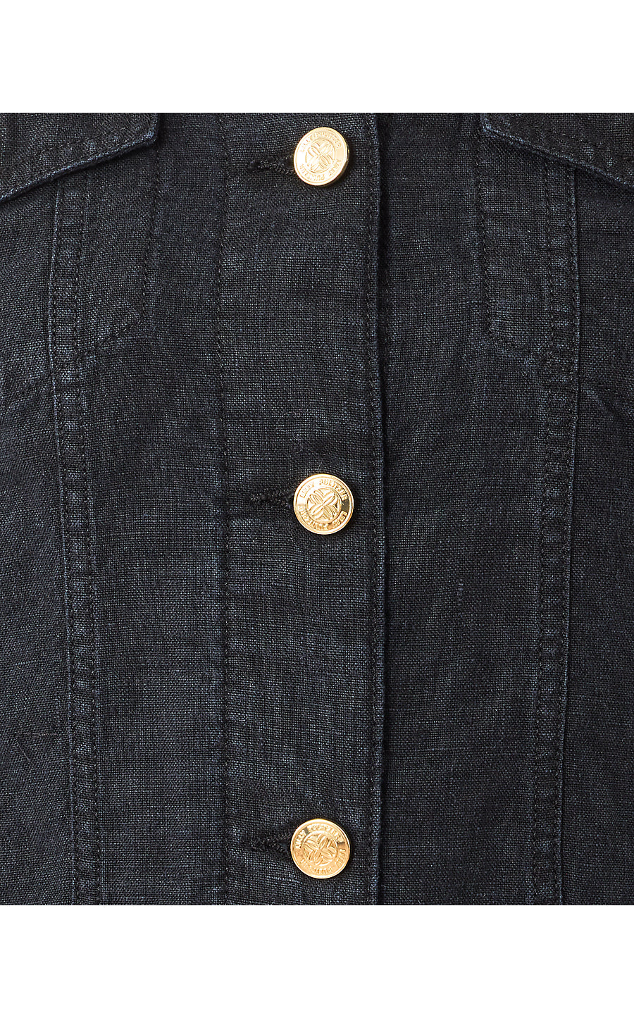 SEASPRAY LINEN JACKET | NOIR X NOIR