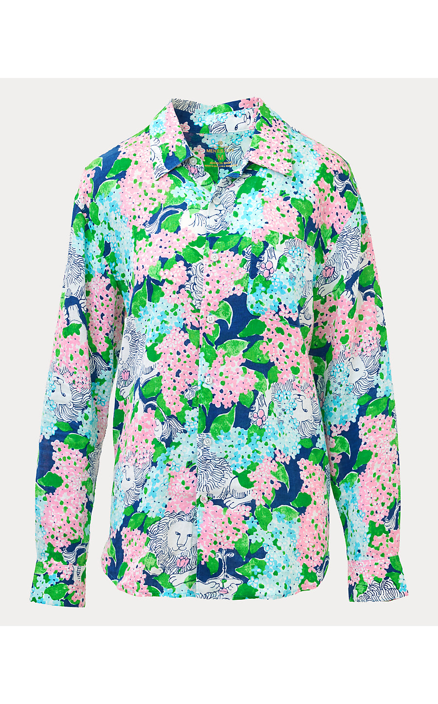 MENS STUFF ADDISON SHIRT | STARLIGHT NAVY LYDIA THE LION