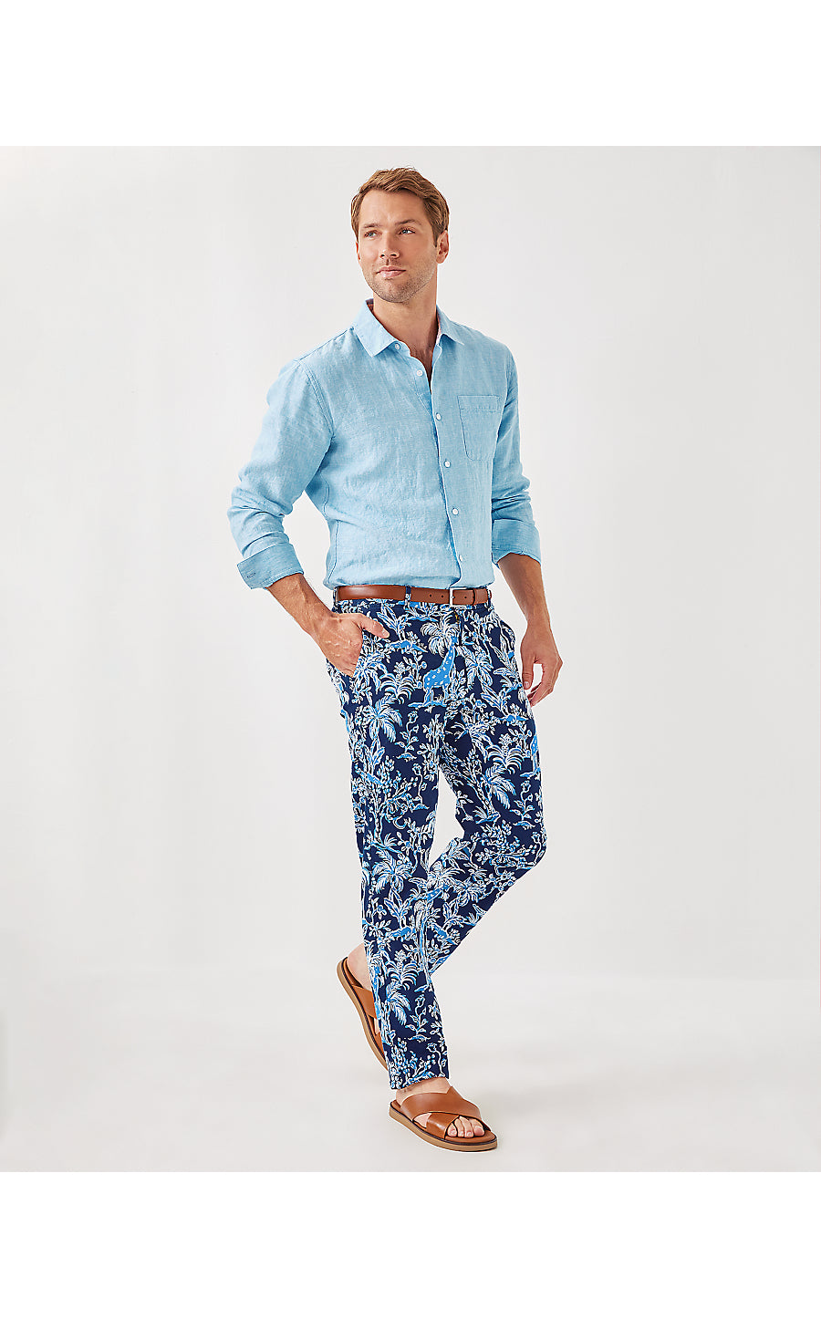 MENS STUFF MIZNER STRECH PANTS| LOW TIDE NAVY TALL TALES