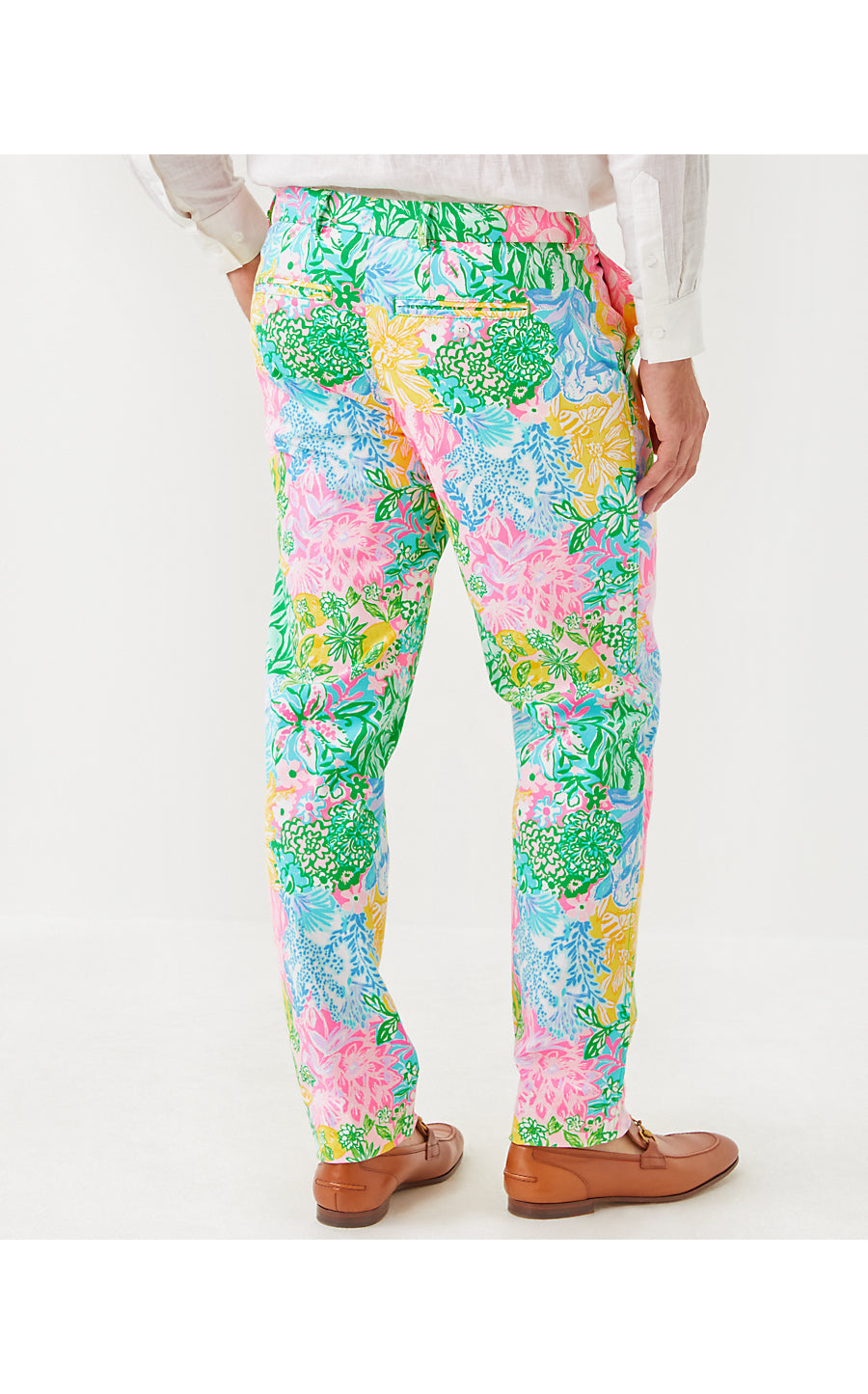 MENS STUFF MIZNER STRETCH PANTS | MULTI BRIGHT DELIGHT PATCH