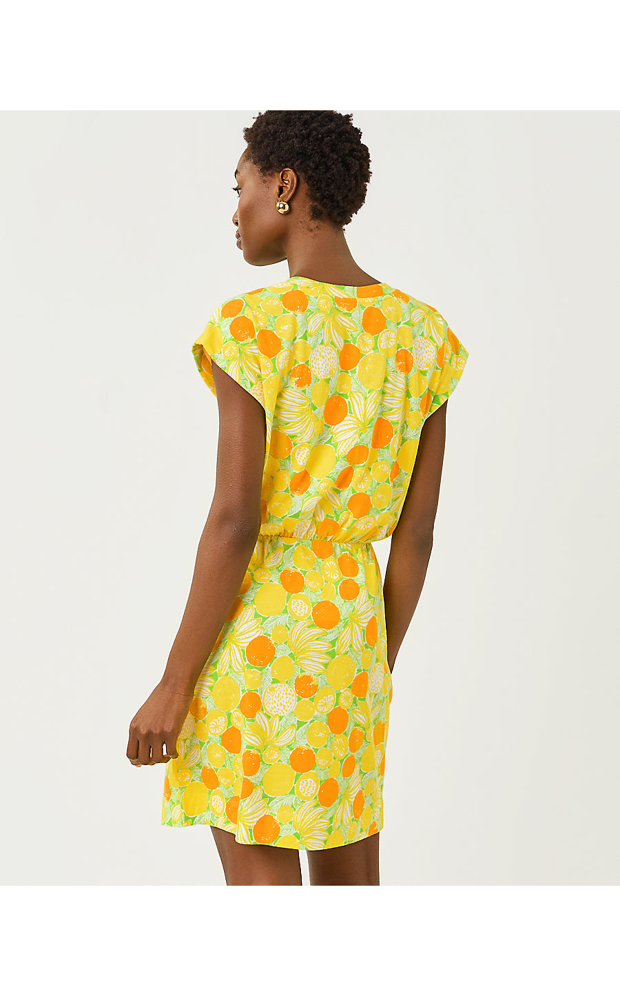 MELLI DRESS | ISLAND PALM ZESTY
