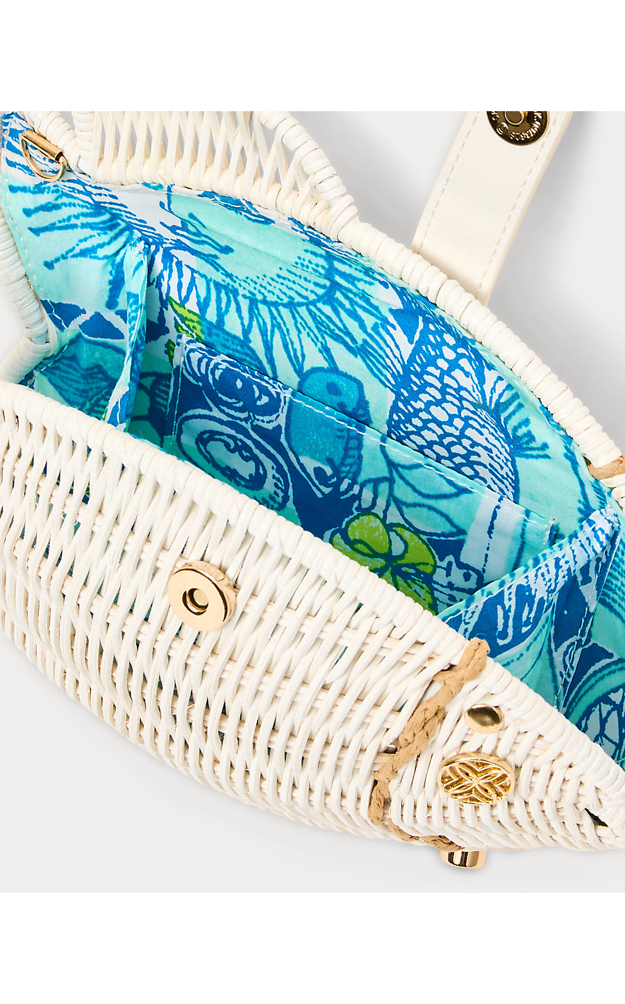 GWP FISH CROSSBODY | RESORT WHITE