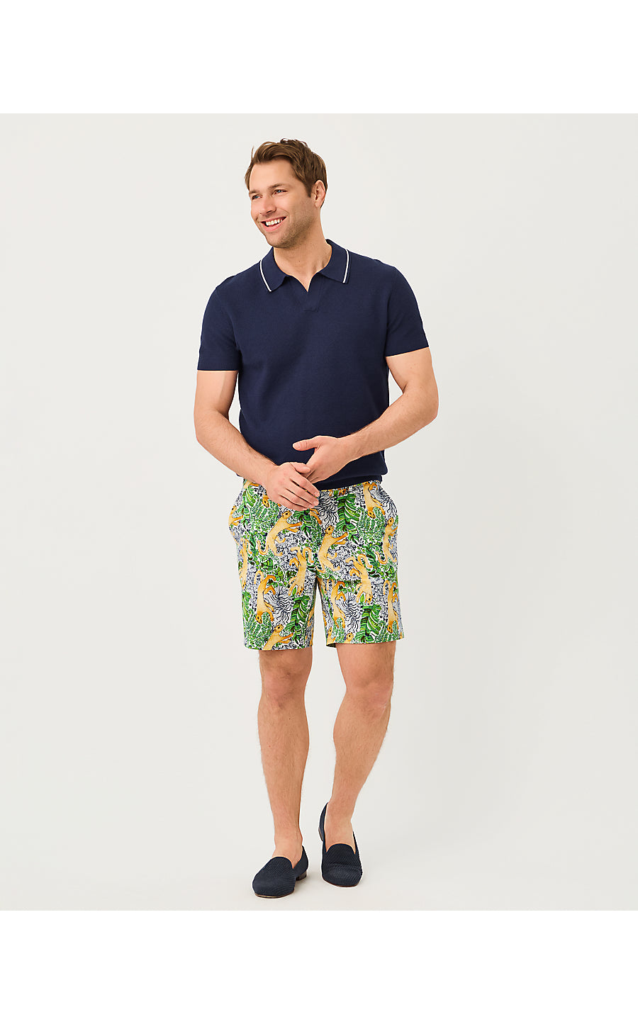 MENS STUFF VOLK STRETCH SHORT | MULTI LIL PALM PROWL