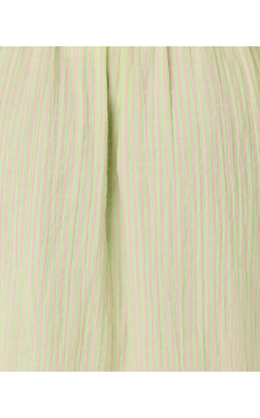 HADLY SMOCKED MAXI DRESS | PISTACHIO MACARON X CONCH SHELL PINK LTWT OXFORD STRIPE