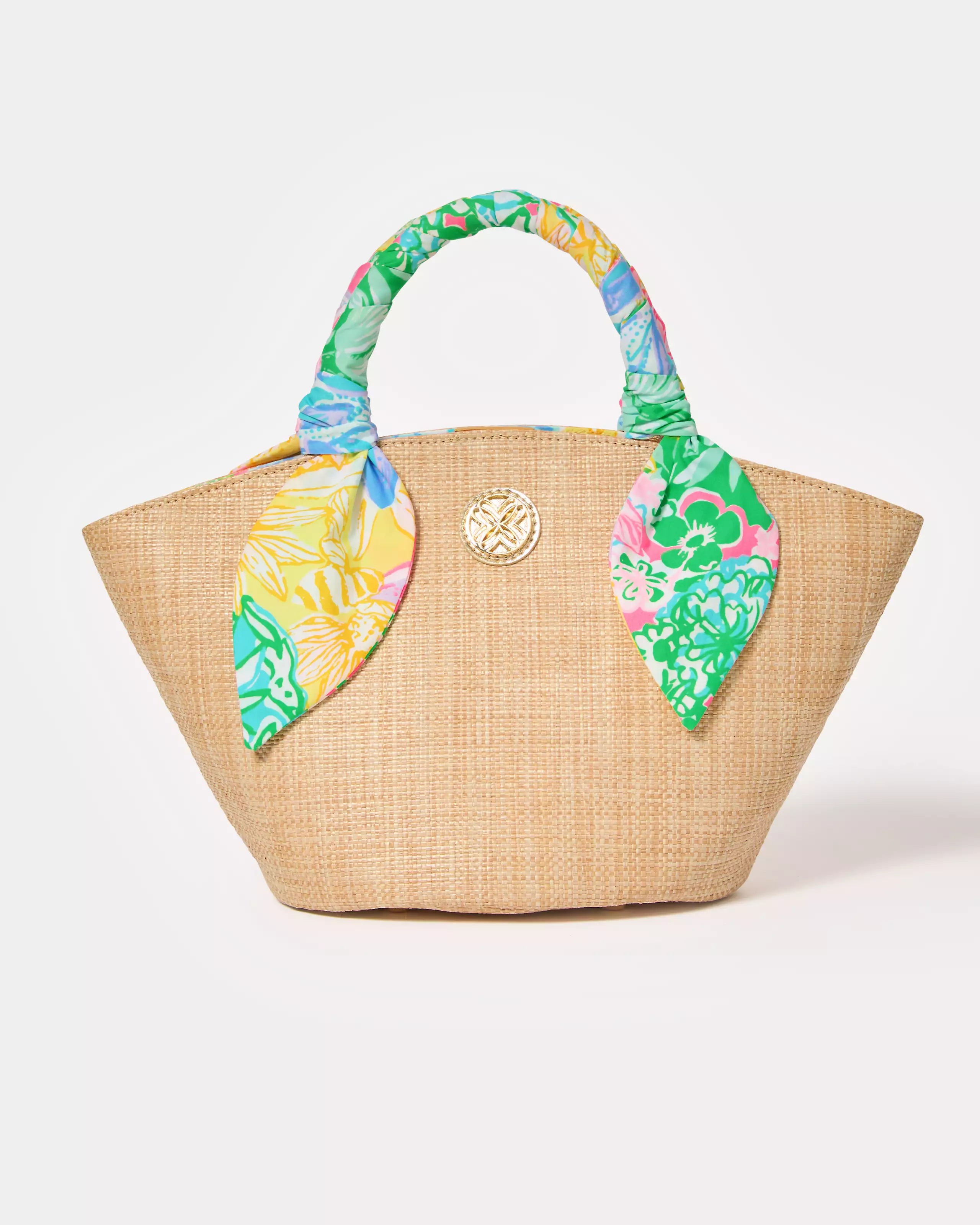 MALIA MINI STRAW BAG | MULTI BRIGHT DELIGHT PATCH