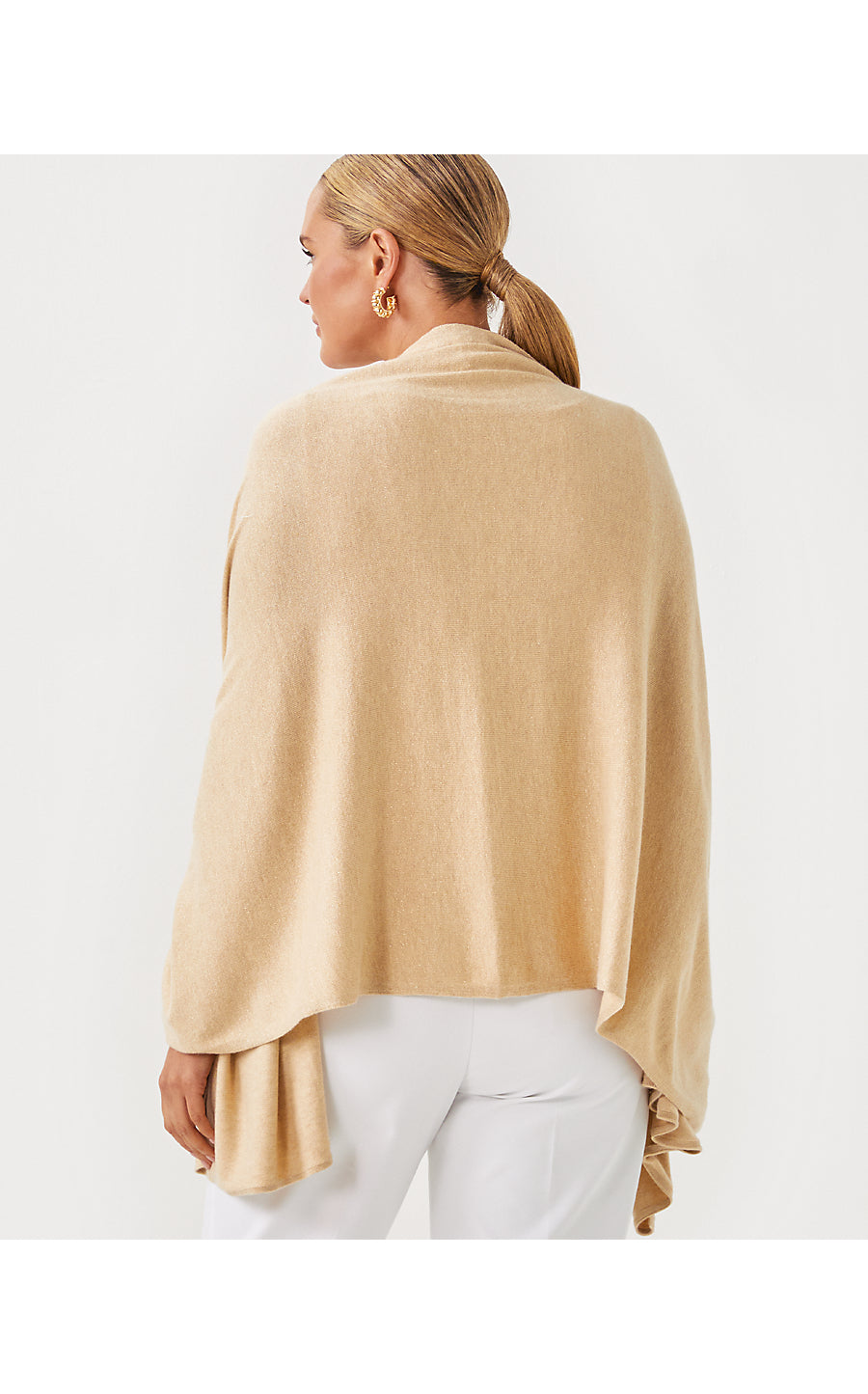 LANELLE WRAP | HEATHERED SAND BAR