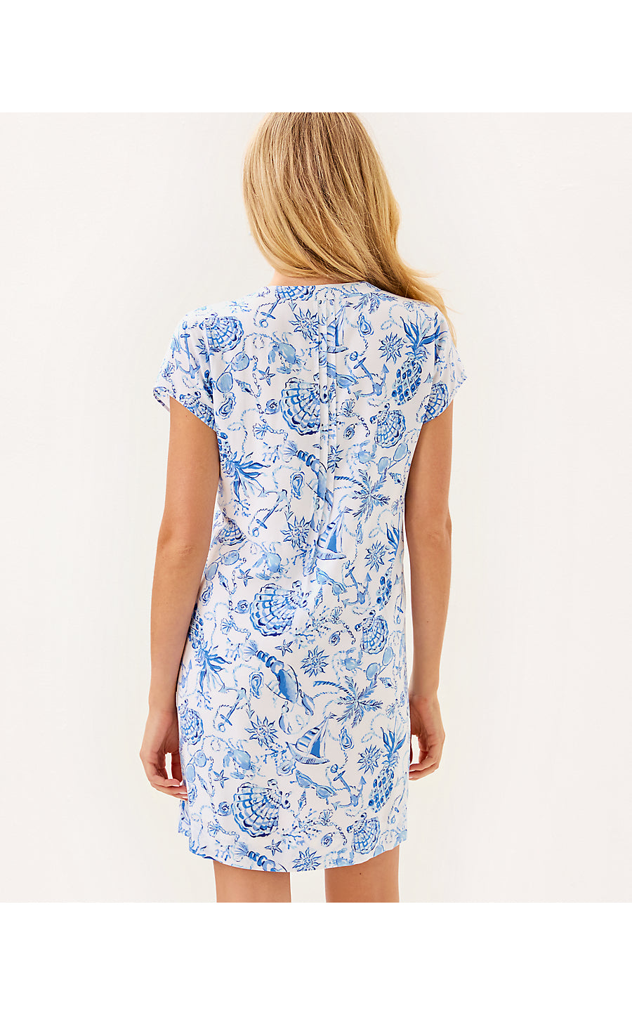 ANSELLA TUNIC DRESS | RESORT WHITE BAREFOOT BEACHCOMBERS