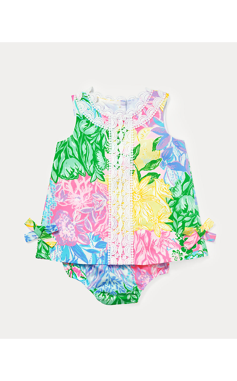 BABY LILLY SHIFT | MULTI BRIGHT DELIGHT PATCH