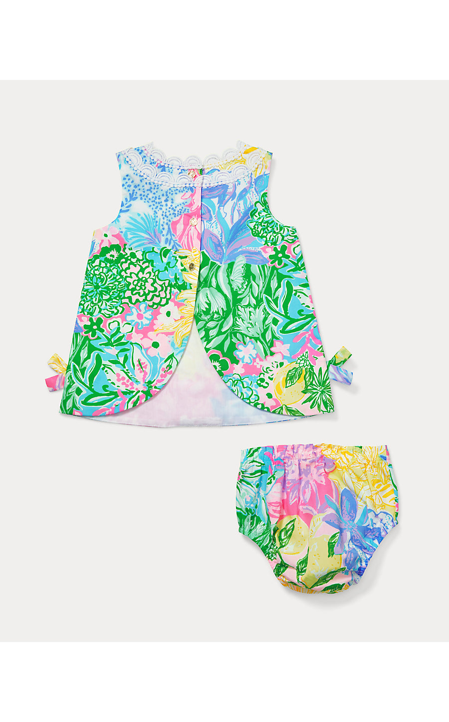 BABY LILLY SHIFT | MULTI BRIGHT DELIGHT PATCH