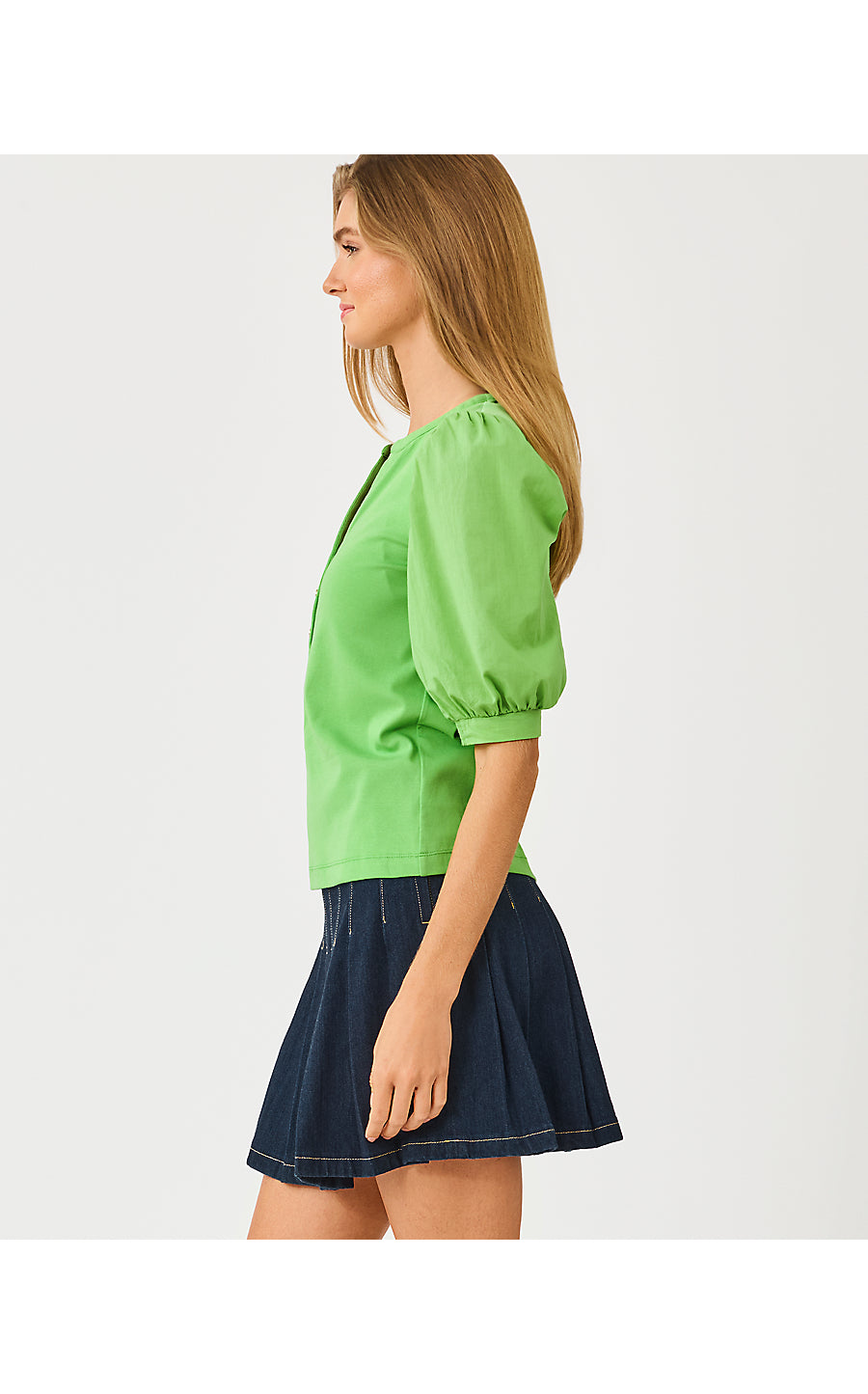 RONSON KNIT TOP | CHATEAU GREEN