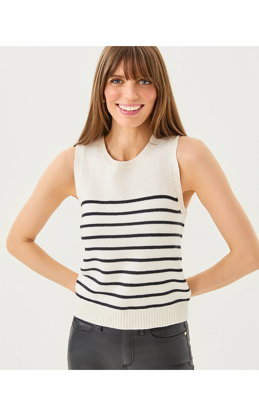 FAIRLEY STRIPE SWEATER SE | COCONUT IRISISTABLE STRIPE
