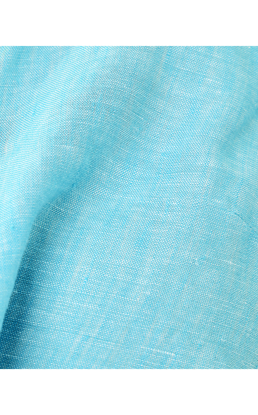 KAVALLA SLEEVELESS RUFFLE | CAPRI BLUE X RESORT WHITE