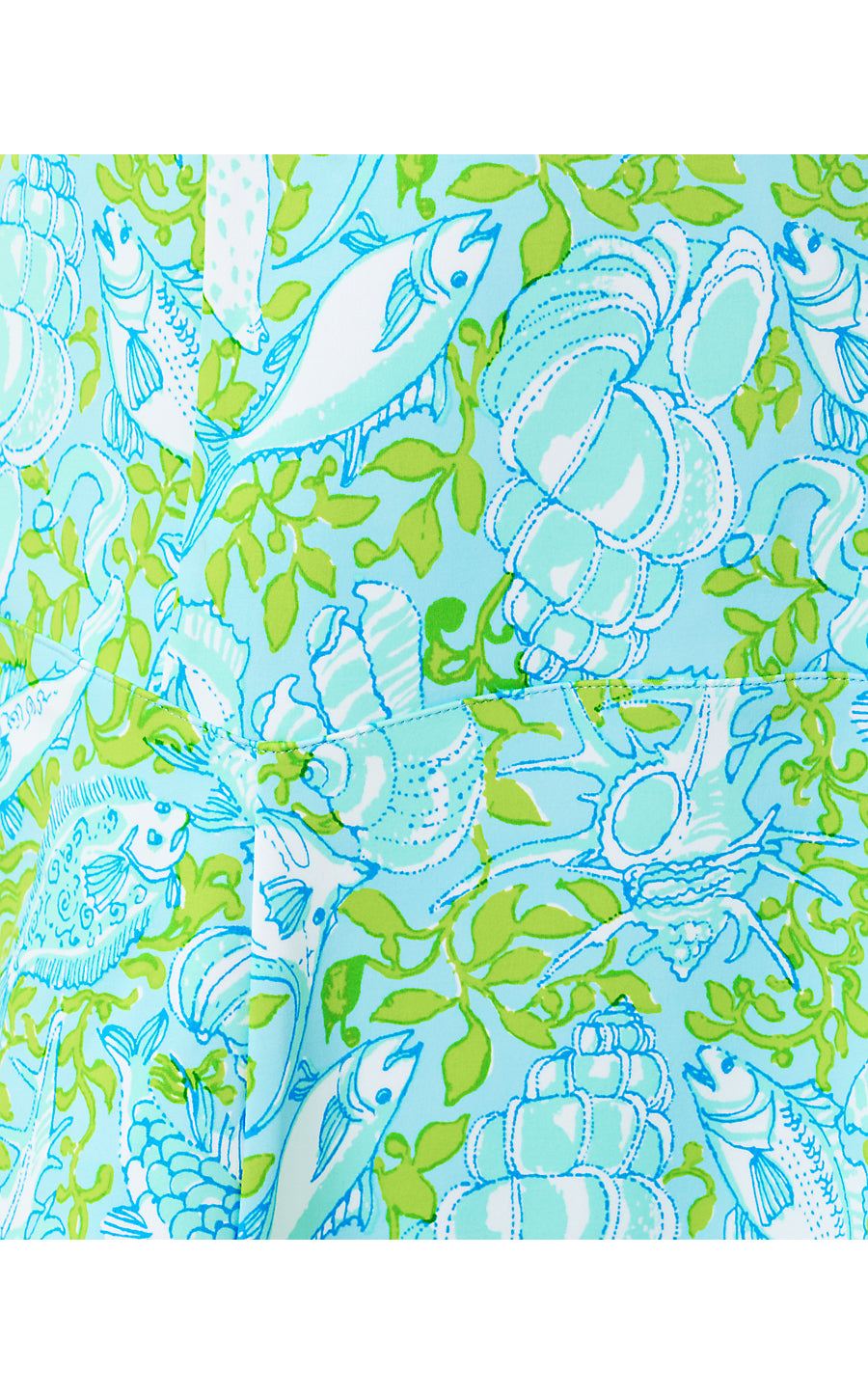 WESTLEY ACTIVE DRESS UPF | DAY DREAM BLUE THROW ME A LINE