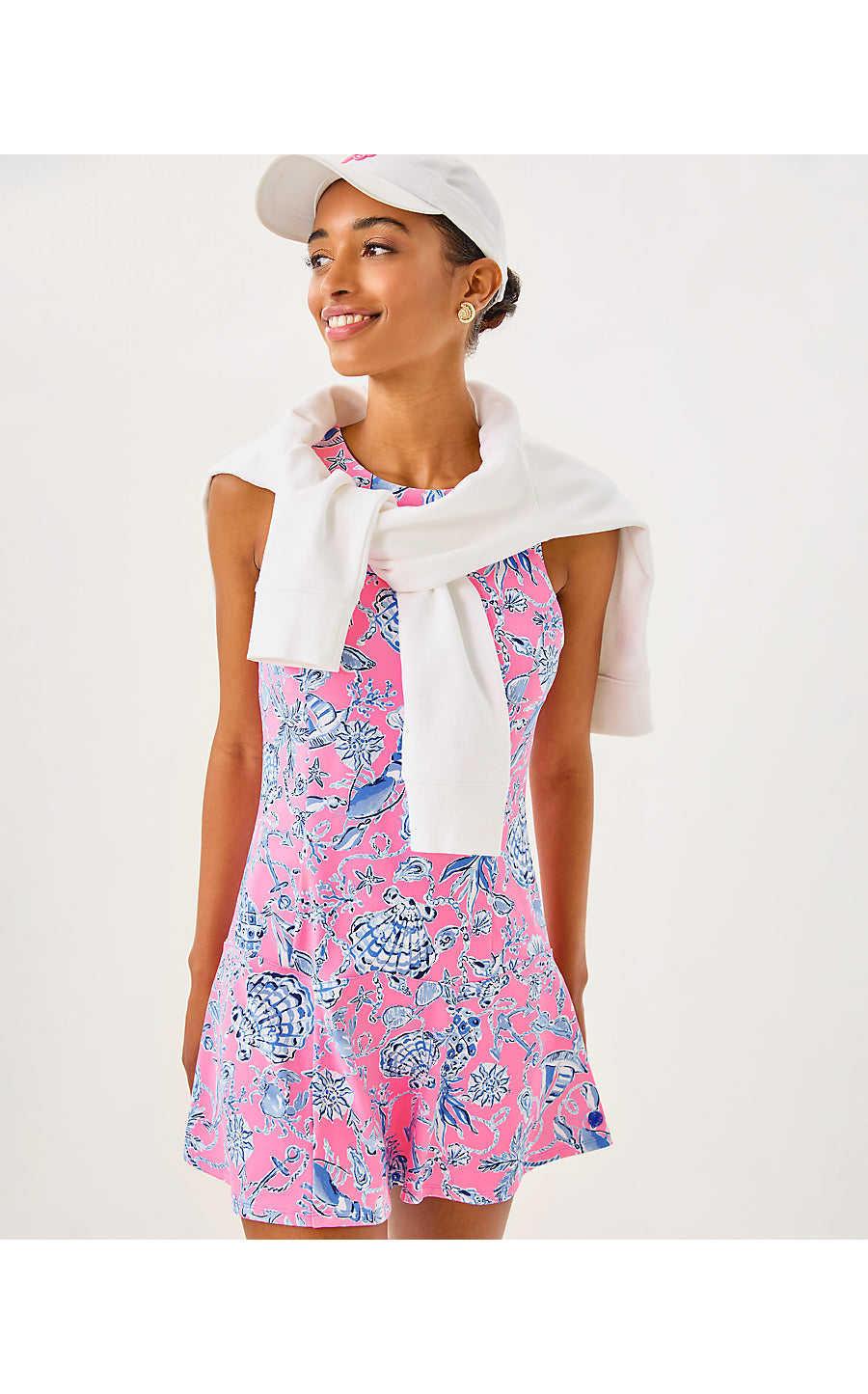 WESTLEY ACTIVE DRESS UPF | ROUSSEAU PINK BAREFOOT BEACHCOMBERS