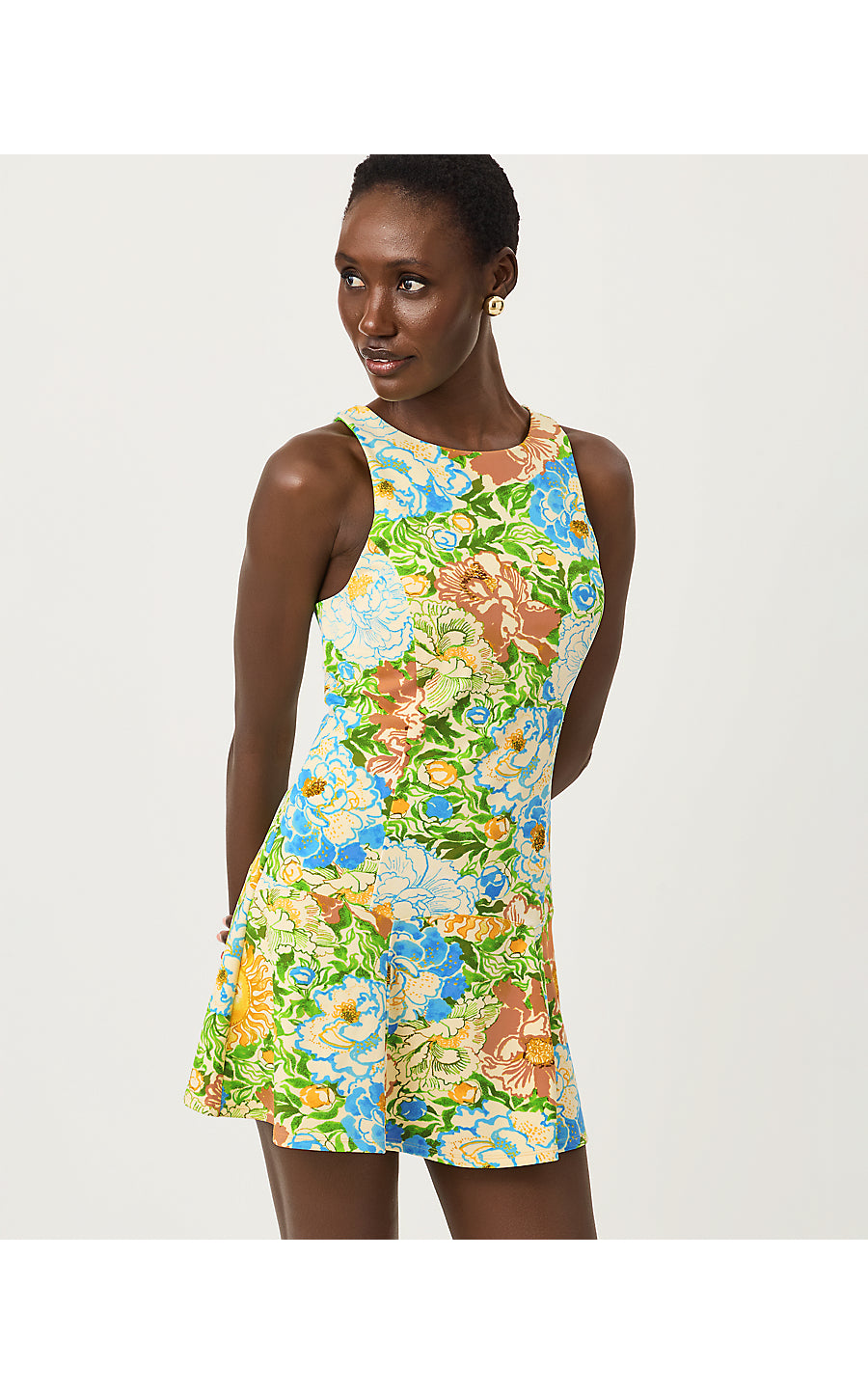 WESTLEY ACTIVE DRESS UPF | RUTABAGA SYMPEONY