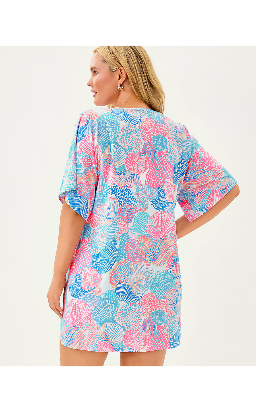 MALACHI V-NECK COVERUP | MULTI ROAR OF THE SEAS ENGINEERED COVERUP