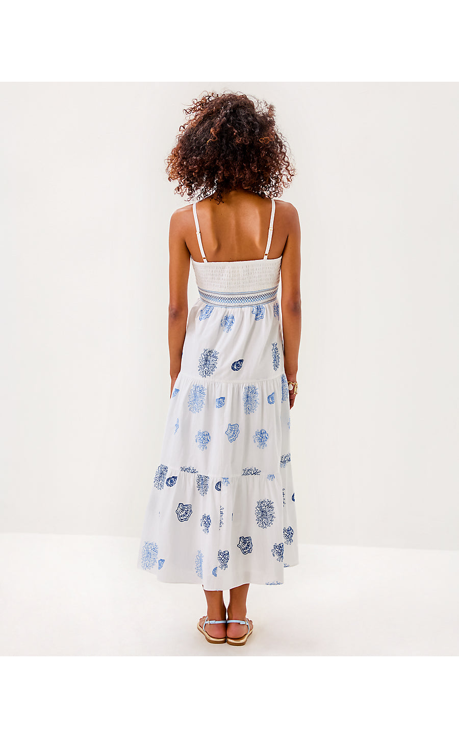 ZANNA EMBROIDERED COTTON | RESORT WHITE CASTAWAY EMBROIDERY