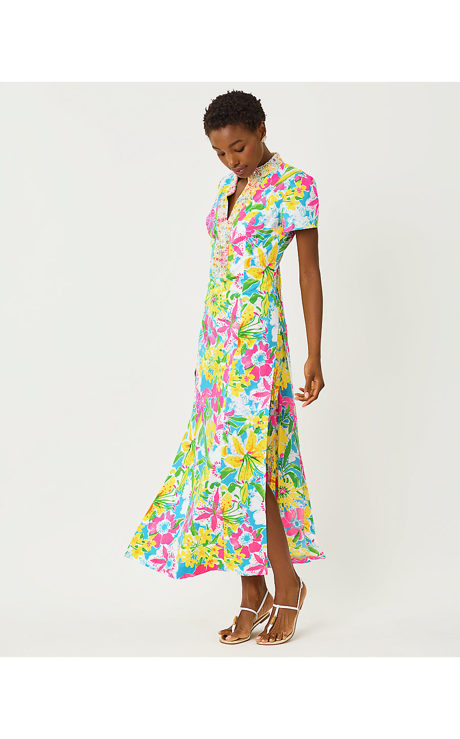 VELORA MAXI ROMPER | MULTI LOVELY LILLY