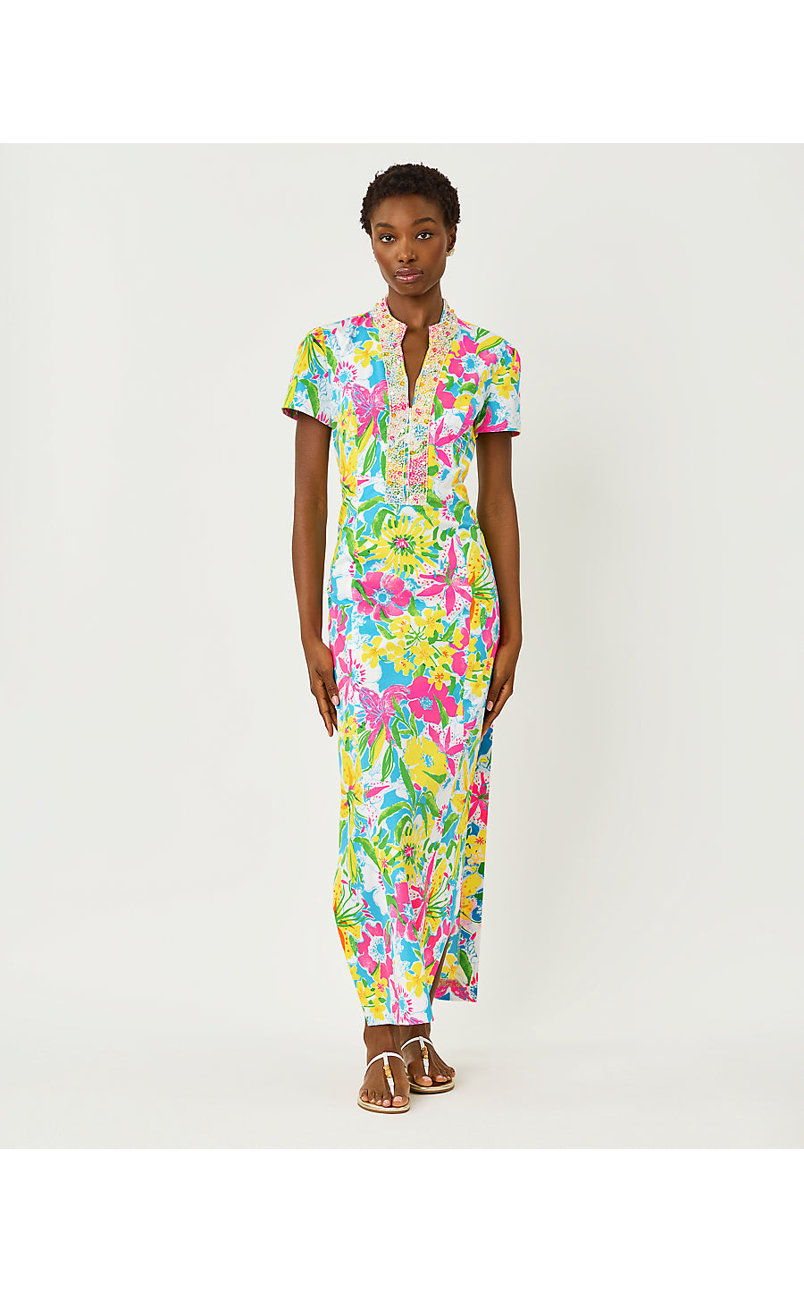 VELORA MAXI ROMPER | MULTI LOVELY LILLY