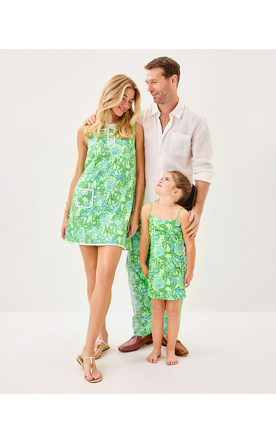 KALLIOPE SHIFT ROMPER | COOL MINT CATCHIN RAYS OVERPRINT