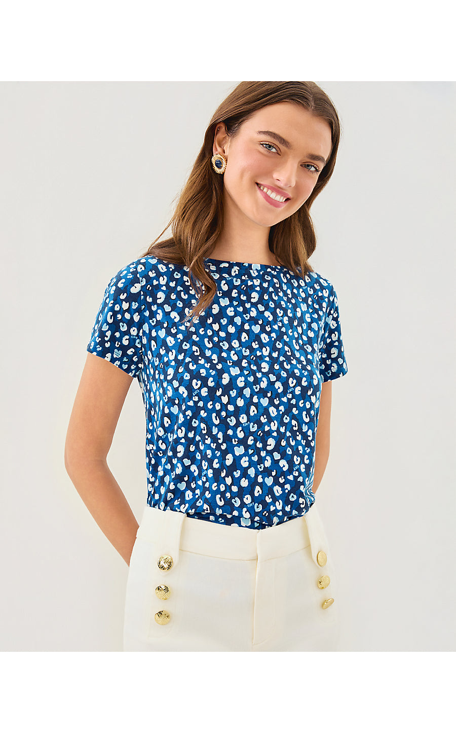 KEY WEST TOP | STARLIGHT NAVY YOURE AN ANIMAL
