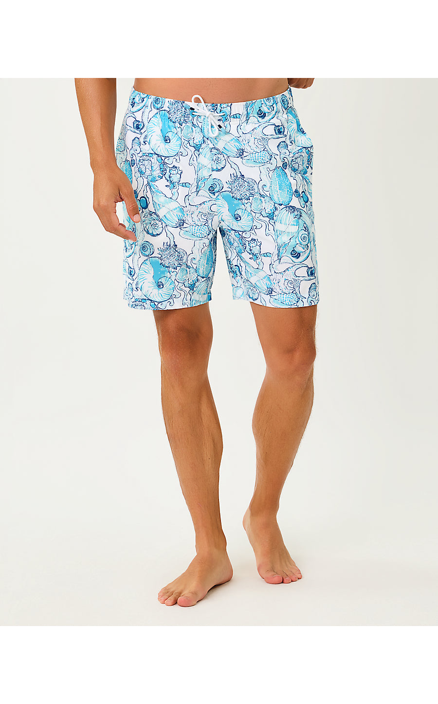 MENS STUFF DEL LAGO SWIM | RESORT WHITE SHELL SHINE